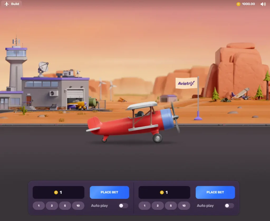 Gráficos y temática de 1Win Aviatrix