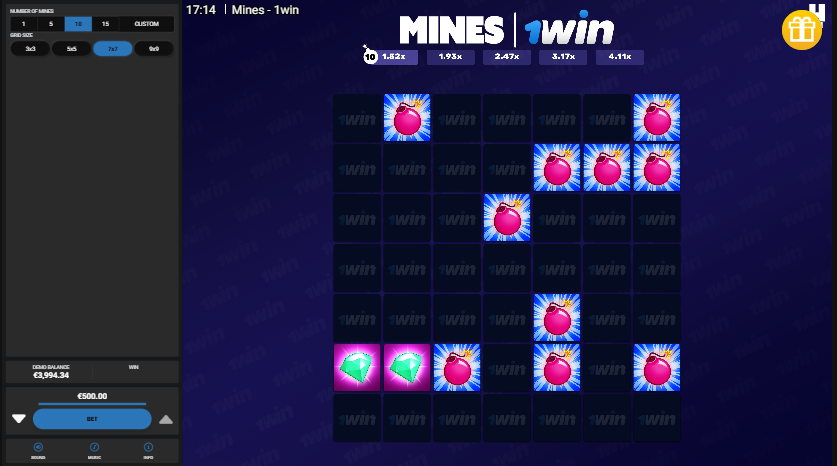 1Win Mines